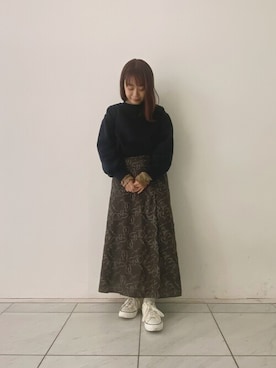 よしかわさん（レディース・151cm）の冬コーディネート