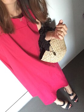 「真夏日コーデ」｜mami╰(*´︶`*)╯さん（レディース・160cm）の夏コーディネート