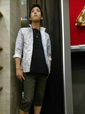 ゆめタウン光の森 ハイダウェイさん（メンズ・170cm）の夏コーディネート