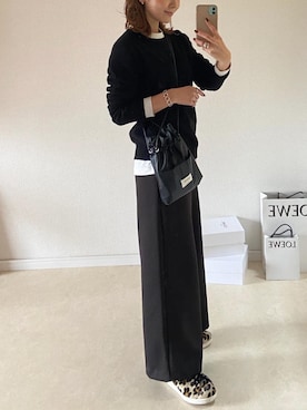 「アイテム（スニーカー、その他）」を使った、midopeiさん（レディース・158cm）の冬コーディネート