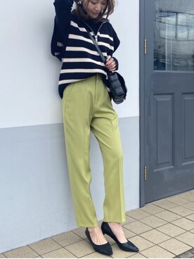 「RECTANGLE」｜midopeiさん（レディース・158cm）の冬コーディネート