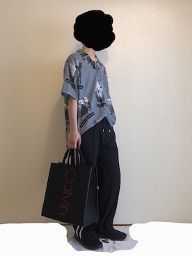 「ATTI（アッティ）のアイテム」を使った、ななおさん（メンズ・165cm）の夏コーディネート