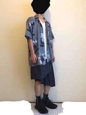 「ATTI（アッティ）のアイテム」を使った、ななおさん（メンズ・165cm）の夏コーディネート