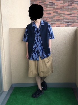 「417 EDIFICE（フォーワンセブンエディフィス）のアイテム（ブルゾン）」を使った、ななおさん（メンズ・165cm）の秋コーディネート