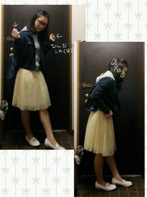 salus | イエローチュールミディスカート(スカート)