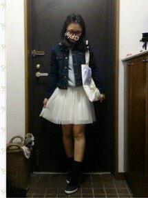 dazzlin | チュールスカート
(スカート)