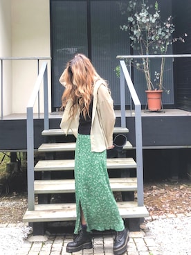 由梨さん（レディース・164cm）の秋コーディネート