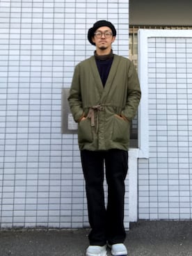 「WEGO（ウィゴー）のアイテム（その他トップス）」を使った、masayukiさん（メンズ・173cm）の冬コーディネート