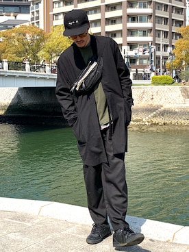 「ADAM ET ROPE'（アダムエロペ）のアイテム（その他アウター）」を使った、masayukiさん（メンズ・173cm）の春コーディネート