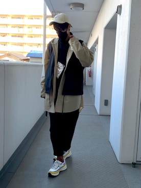 「EN ROUTE（アンルート）のアイテム（ジャケット/アウター）」を使った、masayukiさん（メンズ・173cm）の冬コーディネート
