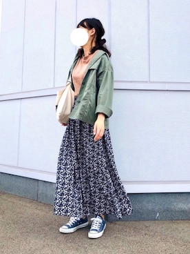 emaさん（レディース・158cm）の春コーディネート