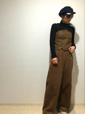 「宇野実彩子」｜Manaさん（レディース・162cm）の冬コーディネート
