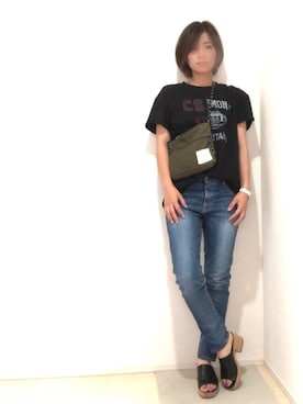 「アイテム（ピアス（両耳用））」を使った、Manaさん（レディース・162cm・30代）の夏コーディネート