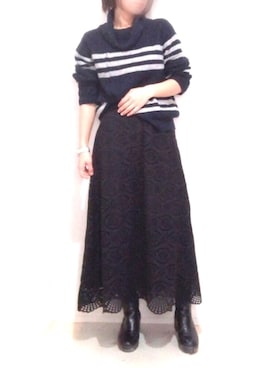 Manaさん（レディース・162cm）の冬コーディネート