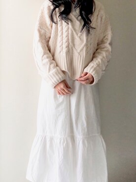 「STYLENANDA（スタイルナンダ）のアイテム（ワンピース）」を使った、BABYさん（レディース・158cm）の秋コーディネート