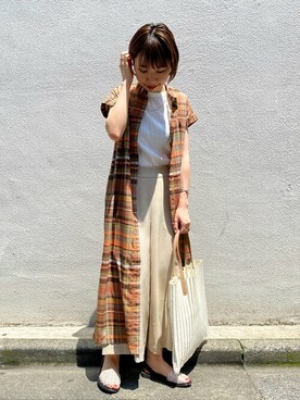 チェックワンピかわゆし の人気ファッションコーディネート Wear