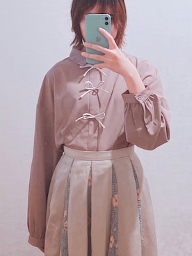 但馬さん(レディース・156cm)の春コーディネート