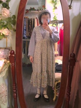 「KIRSH（キルシー）のアイテム（スマホケース/カバー）」を使った、Princess  Leticiaさん（レディース・150cm）の冬コーディネート