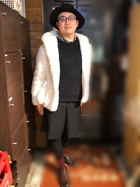 「rovtski」｜「アイテム（パーカー）」を使った、piavocomusoさん（メンズ・172cm）の春コーディネート
