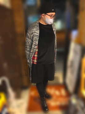 「GIVENCHY（ジバンシイ）のアイテム（パンツ）」を使った、piavocomusoさん（メンズ・172cm）の秋コーディネート