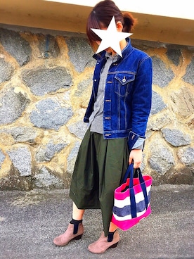 maoさん（レディース・163cm）の春コーディネート