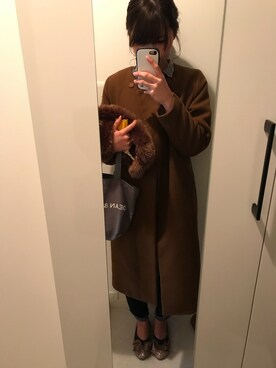 maoさん（レディース・163cm）の冬コーディネート