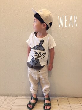 Yuitonさん（キッズ・100cm）の夏コーディネート