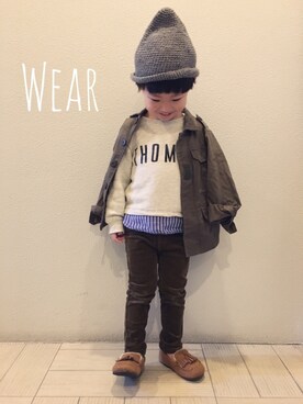 Yuitonさん(キッズ・100cm)の秋コーディネート