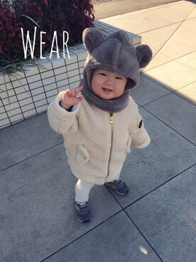 Yuitonさん(キッズ・100cm)の冬コーディネート