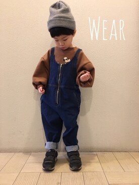 Yuitonさん（キッズ・100cm）の冬コーディネート