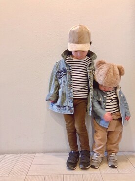 Yuitonさん(キッズ・100cm)の春コーディネート