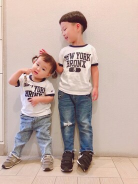 Yuitonさん（キッズ・110cm）の秋コーディネート