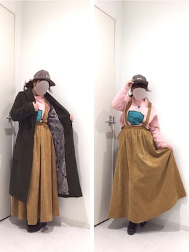 「RUBY AND YOU」｜saechiさん（レディース・144cm）の春コーディネート