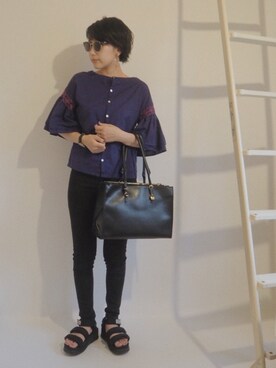 AIKOさん（レディース・158cm）の夏コーディネート