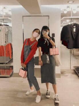 「Daniel Wellington（ダニエルウェリントン）の販売終了クラシックペティット アッシュフィールド32mm（アナログ腕時計）」を使った、Likki(///▽///)さん（レディース・164cm）の春コーディネート