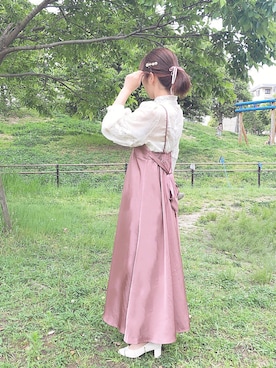 「titivate（ティティベイト）のアイテム（パンプス）」を使った、わささん（レディース・156cm）の春コーディネート