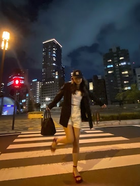 「PRADA（プラダ）のアイテム（その他シューズ）」を使った、kano_107さん（レディース・167cm）の春コーディネート