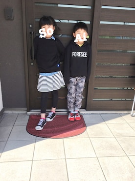 soaise☆さん（キッズ・130cm）の春コーディネート