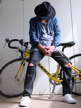 「RAY CASSIN（レイカズン）のアイテム」を使った、SHOさん（メンズ・163cm）の秋コーディネート