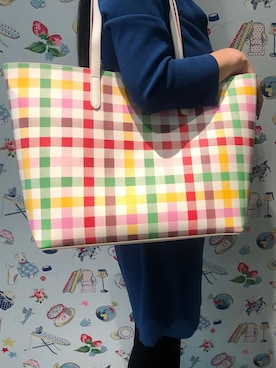 「Cath Kidston（キャスキッドソン）のアイテム」を使った、Jessicaさん（レディース・152cm）の春コーディネート