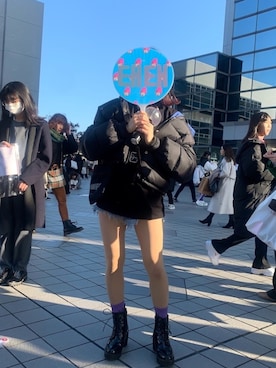 Hinataさん（レディース・153cm）の冬コーディネート