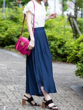 「ketty（ケティ）のアイテム」を使った、kettyさん（レディース・165cm）の夏コーディネート