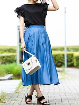 「ketty（ケティ）のアイテム」を使った、kettyさん（レディース・165cm）の夏コーディネート