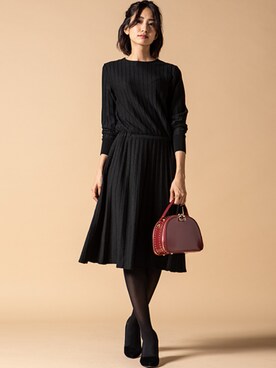 「KETTY」｜「アイテム（ワンピース/ドレス）」を使った、kettyさん（レディース・165cm）の秋コーディネート