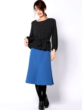 「ketty（ケティ）のアイテム」を使った、kettyさん（レディース・165cm）の秋コーディネート