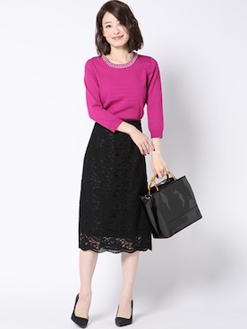 「ketty（ケティ）のアイテム」を使った、kettyさん（レディース・165cm）の秋コーディネート