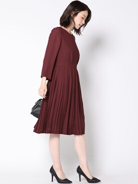 「KETTY」｜「アイテム（ワンピース/ドレス）」を使った、kettyさん（レディース・165cm）の秋コーディネート