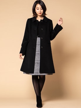 「ketty（ケティ）のアイテム（ワンピース）」を使った、kettyさん（レディース・165cm）の冬コーディネート