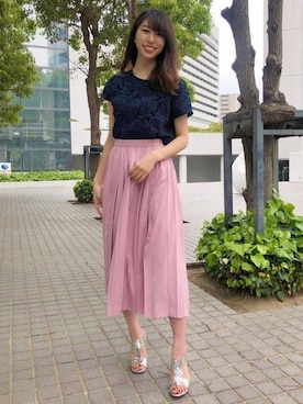 「ketty（ケティ）のアイテム」を使った、kettyさん（レディース・163cm）の春コーディネート