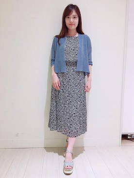 「ketty（ケティ）のアイテム（ワンピース）」を使った、kettyさん（レディース・153cm）の夏コーディネート